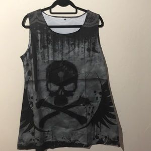 NWOT Edgy Rock and Roll Tunic by Kyku